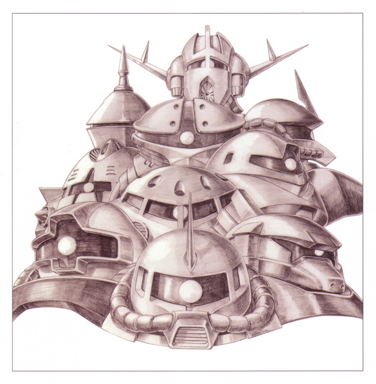 88+ Gundam Drawing Zaku